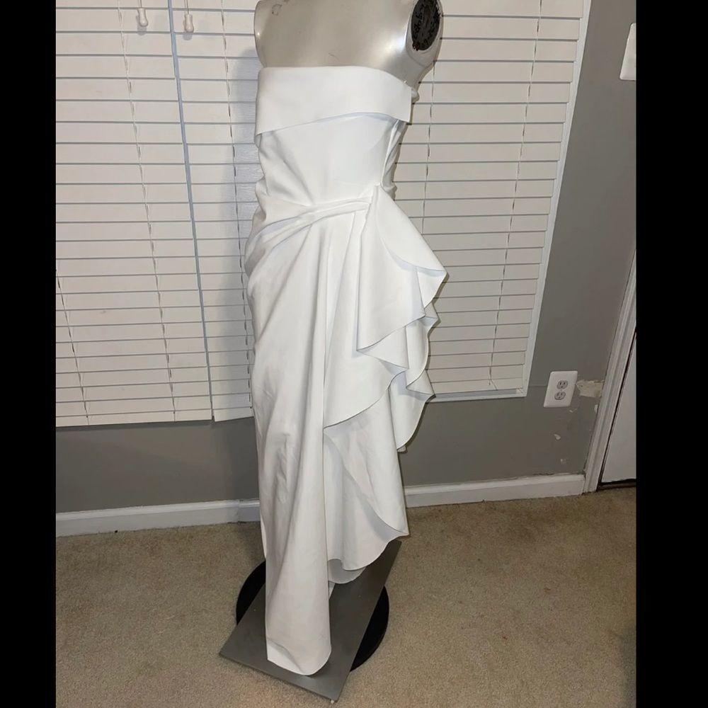 NWT Chiara Boni La Petite Robe Nyaveth Long Column Dress Size 6 $995 - Picture 3 of 8